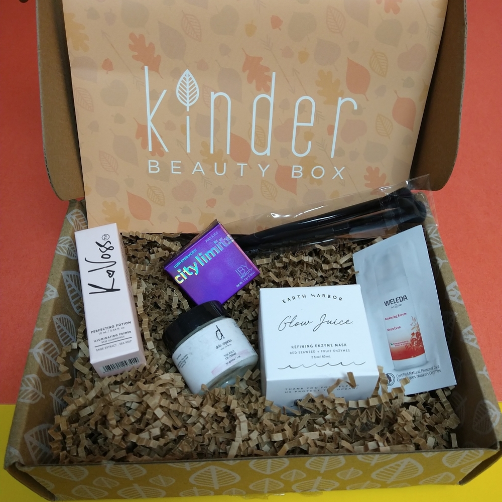 Kinder Beauty Box~ Vegan and Cruelty Free Skincare and Makeup